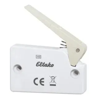 Eltako 30000400 Funk-Fenster-Türkontakt, reinweiß FTKE-rw