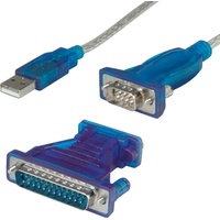 Value USB to Serial Converter Cable EPP DB25 M/M