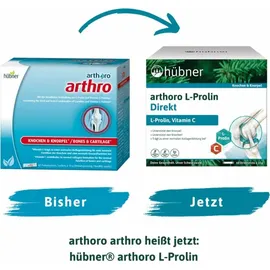 Hübner Arthoro L-Prolin Direkt Sticks 600 g