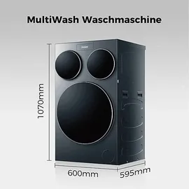 Haier HAMQD 410CBL9GN-84 MultiWash Waschmaschine (10 kg, 1330 U/min)