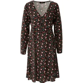Aniston CASUAL Minikleid in schwarz-rot-wollweiß-blau-grün | Gr.: 44