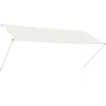 vidaXL Einziehbare Markise 300 x 150 cm creme