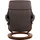 Stressless Relaxsessel "Ruby", braun (chocolate paloma), B:79cm H:98cm T:76cm, Leder BATICK: BATICK ist ein leicht korrigiertes, durchgefärbtes und genarbtes Möbelleder, bei dem die meisten Unebenheiten und Spuren in der Regel entfernt wurden.