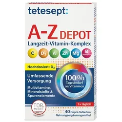 TETESEPT Vitamin A-Z Depot Filmtabletten 40 St