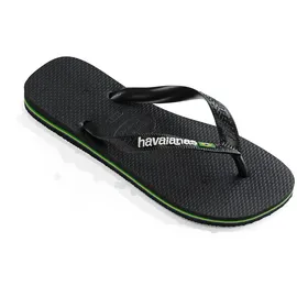 havaianas Brasil Logo Schwarz 41