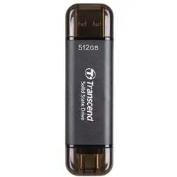 Transcend ESD310C 512GB Tragbare SSD USB-A und USB-C