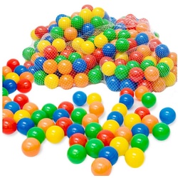LittleTom Bällebad-Bälle »50 - 10.000 Stück Bällebad Bälle Bällebadbälle«, Bunte Farben Neuware Ball bunt