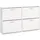Wohnling WL5.829 120 x 81 x 24 cm weiß / weiß 4 Fächer
