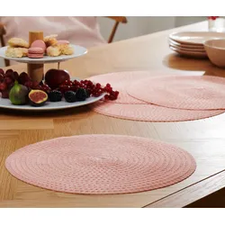 Tchibo - 4 Platzsets - rosé