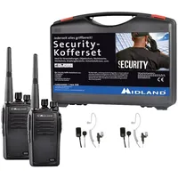 Midland G15 Pro NC PMR 2er Security-Koffer inkl. MA 31-M C1127.S2 PMR-Funkgerät 2er Set