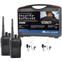 Midland G15 Pro NC PMR 2er Security-Koffer inkl. MA 31-M C1127.S2 PMR-Funkgerät 2er Set