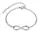 COLLEZIONE ALESSANDRO Eternity Armband silber Metall onesize