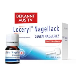 Loceryl Nagellack GEGEN NAGELPILZ 1.25 ml Wirkstoffhaltiger Nagellack