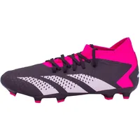 adidas Predator Accuracy.3 FG Herren Core Black/Cloud White/Shock Pink 47 1/3