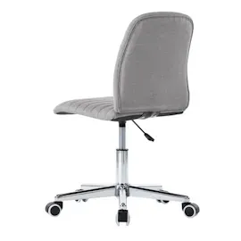 vidaXL Esszimmerstühle 6 Stk. Hellgrau Stoff