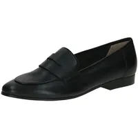 CAPRICE Slipper aus Leder Elegant, Schwarz 38,5