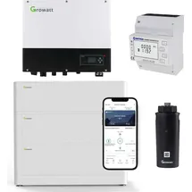 Growatt SPH4000TL Hybrid Wechselrichter mit 7,6 kWh Solarspeicher-Set