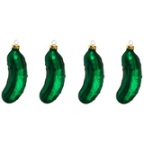 Benelando 4X Weihnachtsbaumschmuck Gurke Weihnachtsgurke