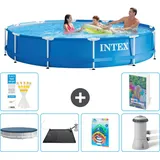 Frame Pool Rund - 366x76 Cm - 7-teilig  S37