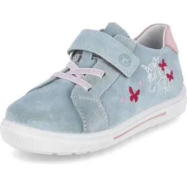 Ricosta Mädchen Halbschuhe, Klettschuhe Türkis LederGröße:31 - Gr.: 31