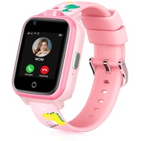 LiveGo Kinder-Smartwatch mit GPS-Tracker und Anrufen, HD-Touchscreen, Kinder-Handyuhr, kombiniert SMS, Videoanruf, SOS, Schrittzähler, 4G, Smartwatch für Kinder, Jungen, Mädchen