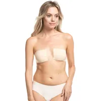 Magic Bodyfashion Klebe-BH Boob Tape mit selbstklebender Eigenschaft, Beige,