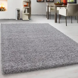 Ayyildiz Teppiche Life Shaggy 1500 Hochflorteppich 100 x 200 cm hellgrau
