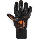 Uhlsport Speed Contact ABSOLUTGRIP Reflex Torwarthandschuhe Fußball schwarz/weiß/Fluo orange Größe 9