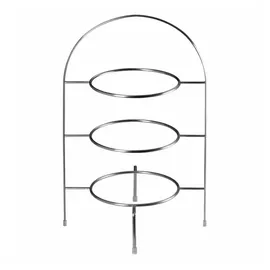 Asa Selection 3-stöckige Etagere A Table Metall Silber Chrom