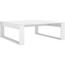 vidaXL Couchtisch Weiß Holz 100 x 35 cm