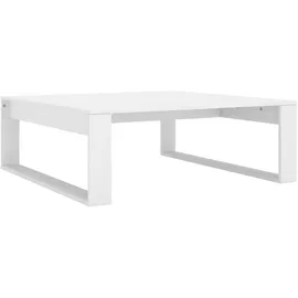 vidaXL Couchtisch Weiß Holz 100 x 35 cm