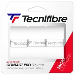 Tennis Basisgriffband  Pro Contact Tecnifibre 52ATPCONWH Weiß