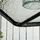 Okwish Gartentisch 76 x 76 x 72 cm Schwarz