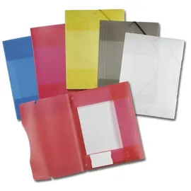 Folia Sammelmappe A4 Kunststoff, sortiert 3 Einschlagklappen, 5