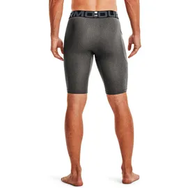 Under Armour Heatgear Compression Long Baselayer-shorts - Carbon Heather / Black - 2XL