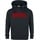 Lonsdale Herren Hooded One Tone Kapuzenpullover, Schwarz, L