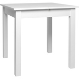 Finori Mid.you Esstisch Weiß - 80x76.5x80 cm ausziehbar Esszimmer, Tische, Esstische, Esstische ausziehbar