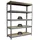 Proregal Schwerlastregal Big Wood Yeti Five HxBxT 200 x 150 x 45 cm Fachlast 400 kg Verzinkt