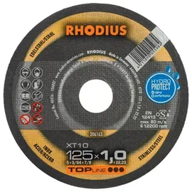 RHODIUS Trennscheibe XT10 125 mm 5 Stück