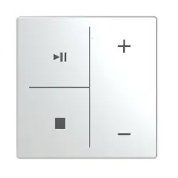 Busch-Jaeger LFMW/A.4.63.1-866 Abdeckung als Taster 4-fach mit Symbolik Musiksteuerung 2CKA006199A0334 LFMWA4631866