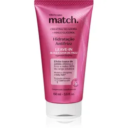oBoticário Match. Anti-Frizz Conditioner ohne Ausspülen mit feuchtigkeitsspendender Wirkung 150 ml