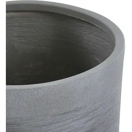 Beliani Samos 26 x 26 x 25 cm Grau