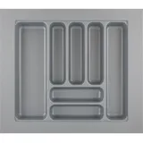 Hettich Orga Tray Besteckeinsatz 440-520 mm Nennbreite 600 mm Silber