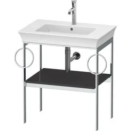 Duravit White Tulip Metallkonsole mit Ablage, WT4546BH1H1
