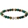 Thomas Sabo Bead Armband mit Malachit, Tigerauge, Jaspis silberfarben 21 Größe 21