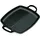 Le Creuset Signature Grillplatte rechteckig 30 cm schwarz