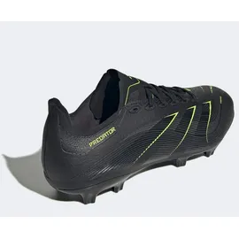 adidas Predator League FG/MG Herren Core Black/Carbon/Lucid Lemon 44