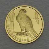 Münzprägestätten Deutschland 20 Euro Goldmünze Heimische Vögel - Wanderfalke 2019