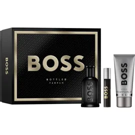 HUGO BOSS Boss Bottled Parfum 100 ml + Shower Gel 100 ml + Parfum 10 ml Geschenkset
