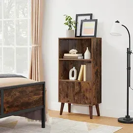 VASAGLE Bücherregal 60 x 30 x 120 cm Braun